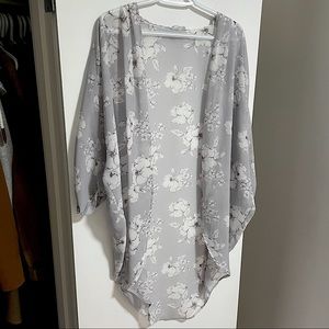 From Palmer kimono / swim coverup